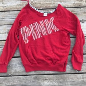 VS Pink Red Sweatshirt